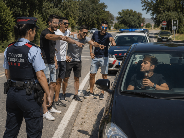 Multa de 900 € por no identificar al conductor